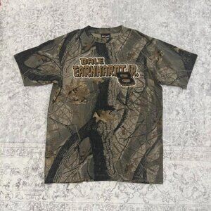 Dale Earnhardt Jr. NASCAR camo tshirt realtree Chase Authentic AOP tee shirt